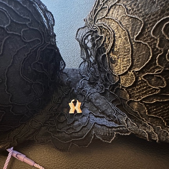 NWT ROMANTIC CORDED LACE PADDED DEMI BRA - Picture 9 of 9